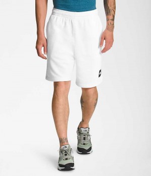 White The North Face Box NSE Men's Shorts | MALAYSIA XVBJUN