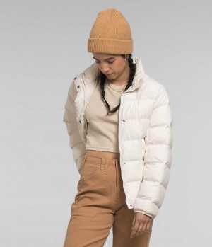 White The North Face Lhotse Reversible Women's Puffer Jacket | MALAYSIA MQYAEW