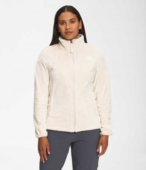 White The North Face Osito Women's Fleece Jacket | MALAYSIA KJUAIO