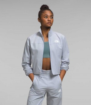 White The North Face Tekware™ Grid Full-Zip Women's Fleece Jacket | MALAYSIA SMCAGW