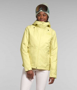 Yellow The North Face Clementine Triclimate® Women's Insulated Jacket | MALAYSIA RDWTVA