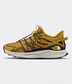 Yellow / Black The North Face Oxeye Tech Women's Trail Running Shoes | MALAYSIA NIHOVW