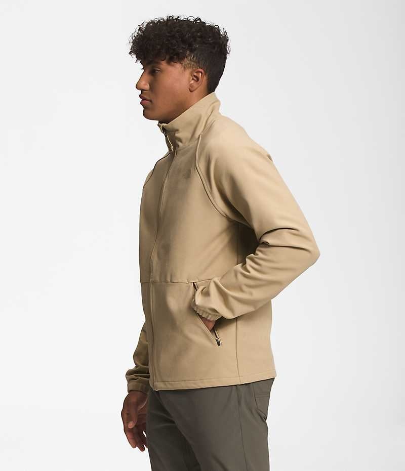 Beige The North Face Camden Men's Softshell Jacket | MALAYSIA PFXHDG