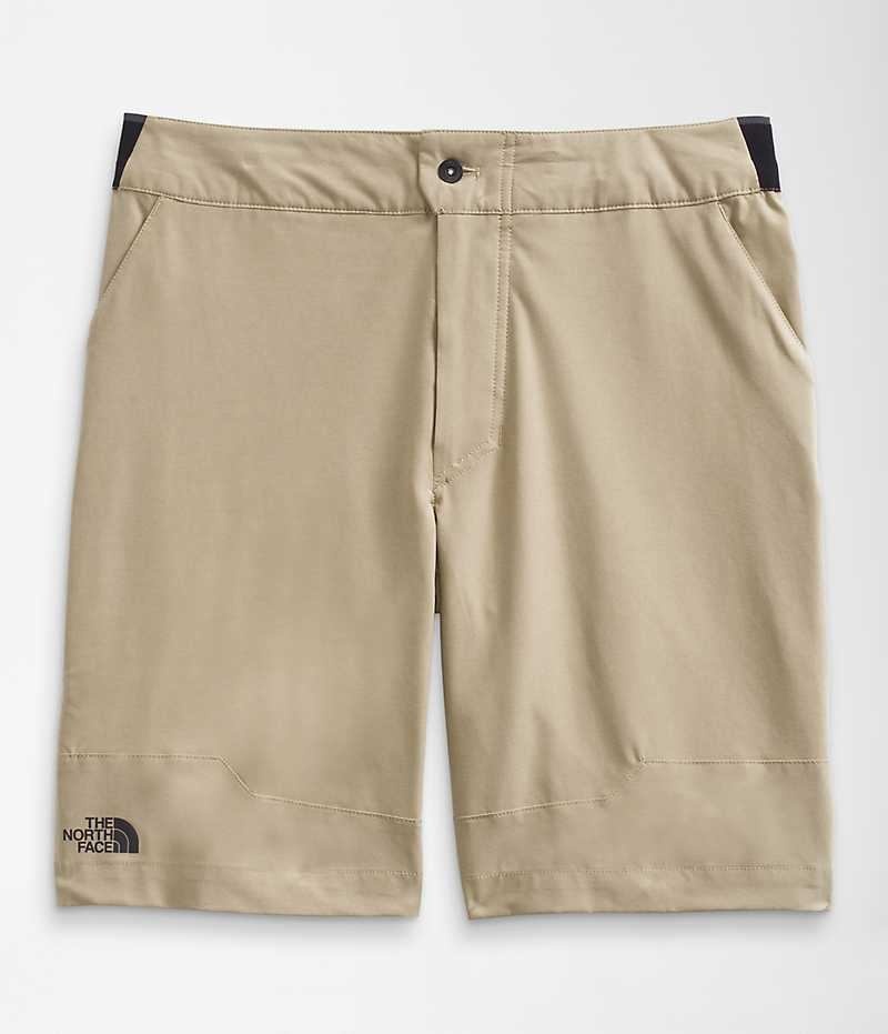 Beige The North Face Paramount Active Men's Shorts | MALAYSIA LMCUJS