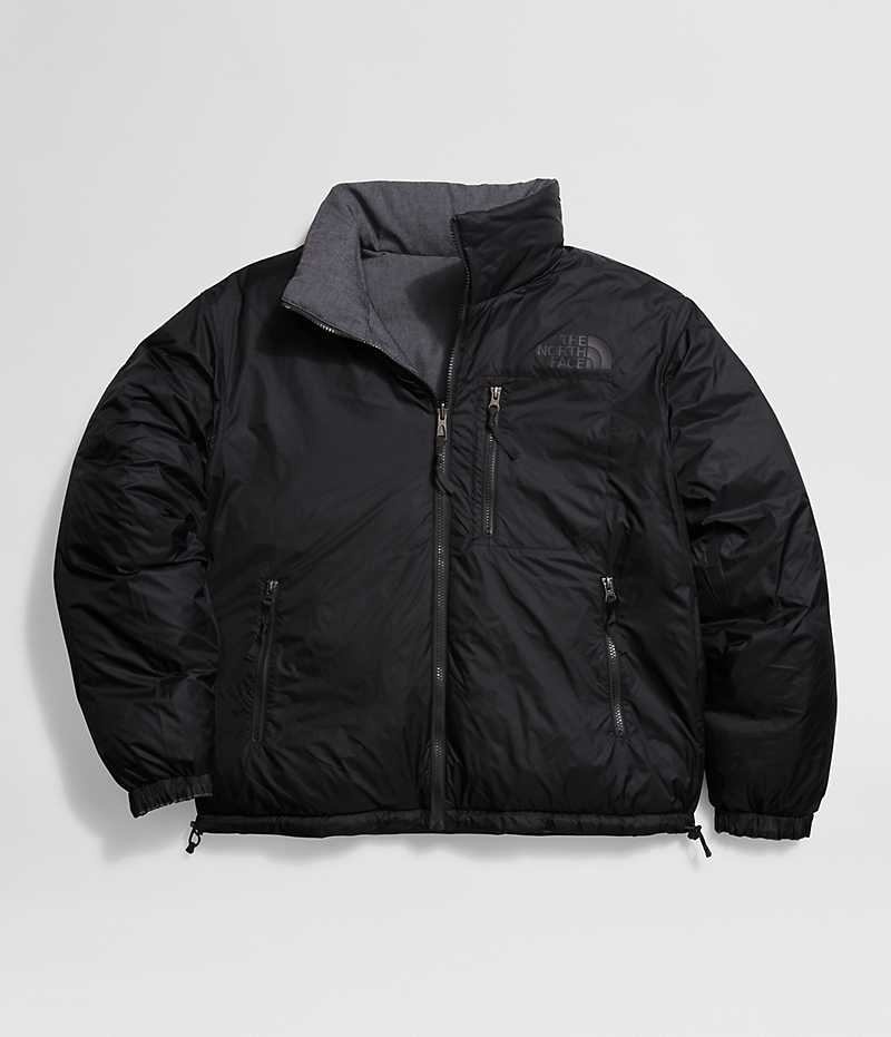 Black The North Face ’92 Reversible Nuptse Men's Puffer Jacket | MALAYSIA LDIOPF