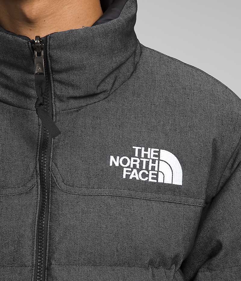 Black The North Face ’92 Reversible Nuptse Men's Puffer Jacket | MALAYSIA LDIOPF