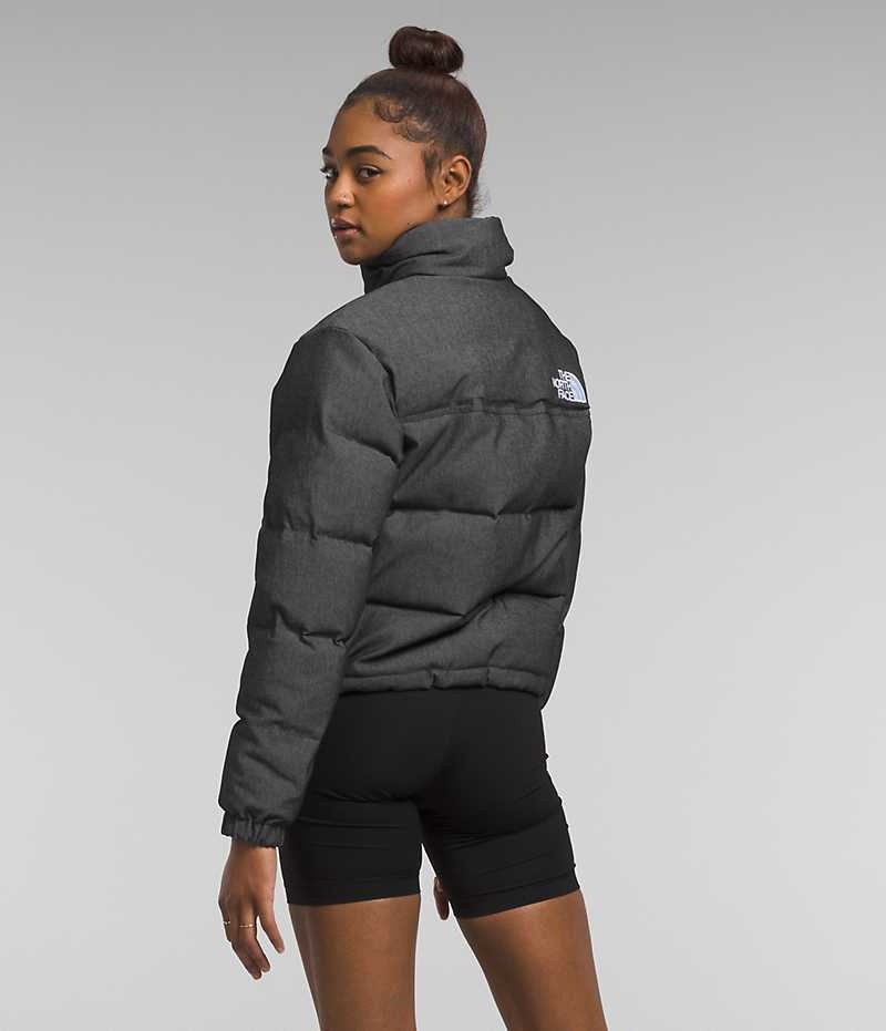 Black The North Face ’92 Reversible Nuptse Women's Puffer Jacket | MALAYSIA MOIBTA