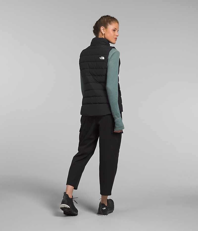 Black The North Face Aconcagua 3 Women's Vest | MALAYSIA GLHKIB