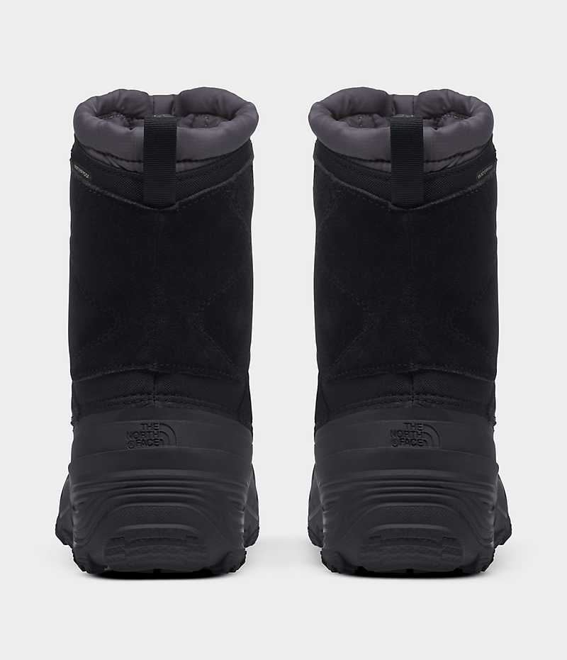 Black The North Face Alpenglow V Waterproof Boys' Winter Boots | MALAYSIA RMPLSO