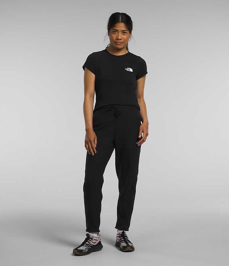 Black The North Face Alpine Polartec® 100 Women's Fleece Pants | MALAYSIA XYKFLB