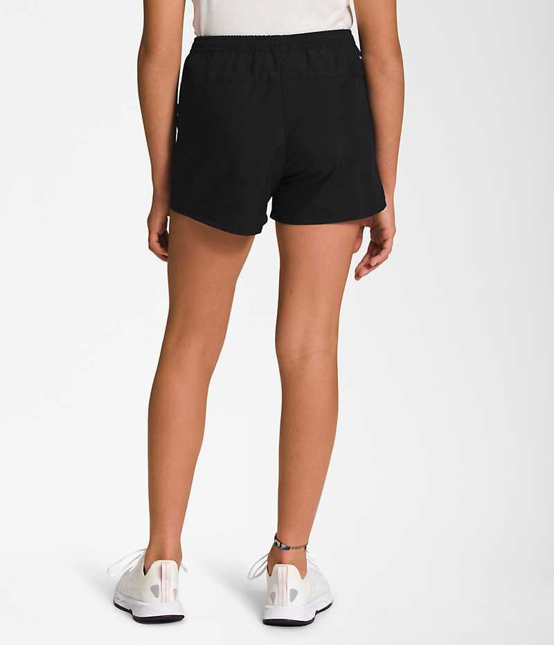 Black The North Face Amphibious Class V Girls' Shorts | MALAYSIA BNJXFC