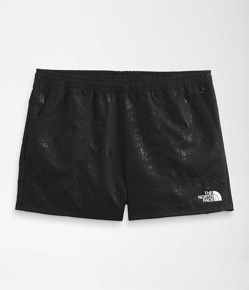 Black The North Face Amphibious Class V Girls' Shorts | MALAYSIA BNJXFC