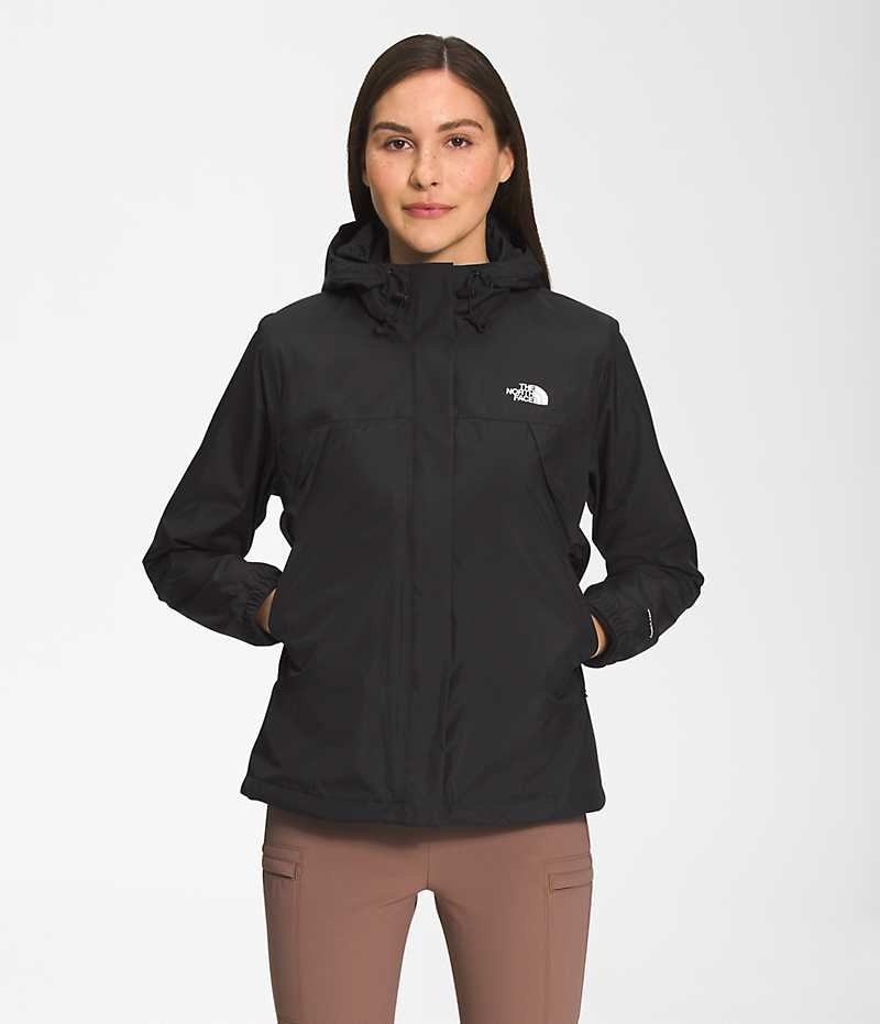 Black The North Face Antora Triclimate® Women\'s Rain Jacket | MALAYSIA PSFJVB