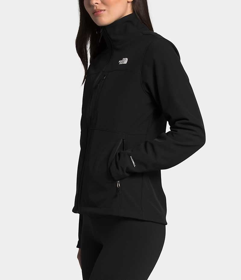 Black The North Face Apex Bionic Women's Softshell Jacket | MALAYSIA VOLPUC