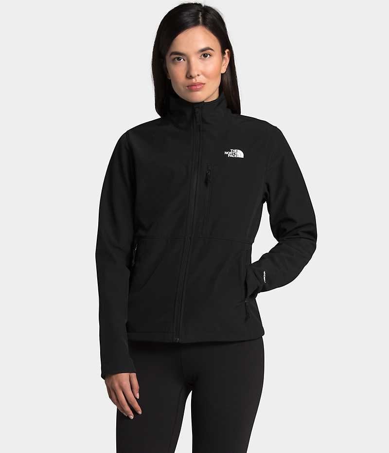 Black The North Face Apex Bionic Women\'s Softshell Jacket | MALAYSIA VOLPUC