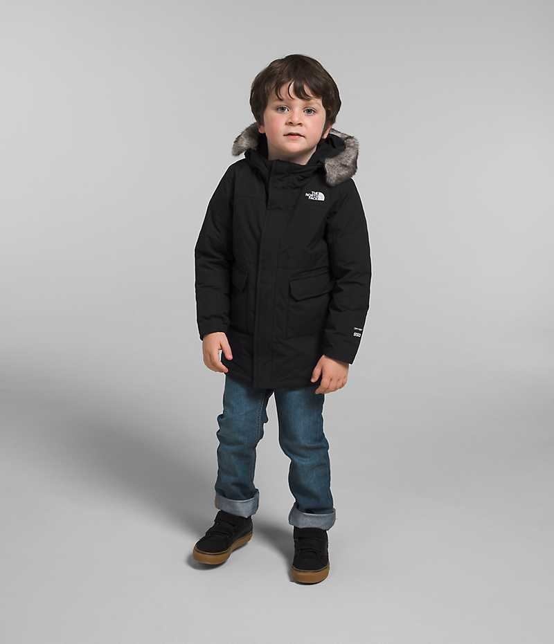 Black The North Face Arctic Boys\' Coat | MALAYSIA ZVRSTI