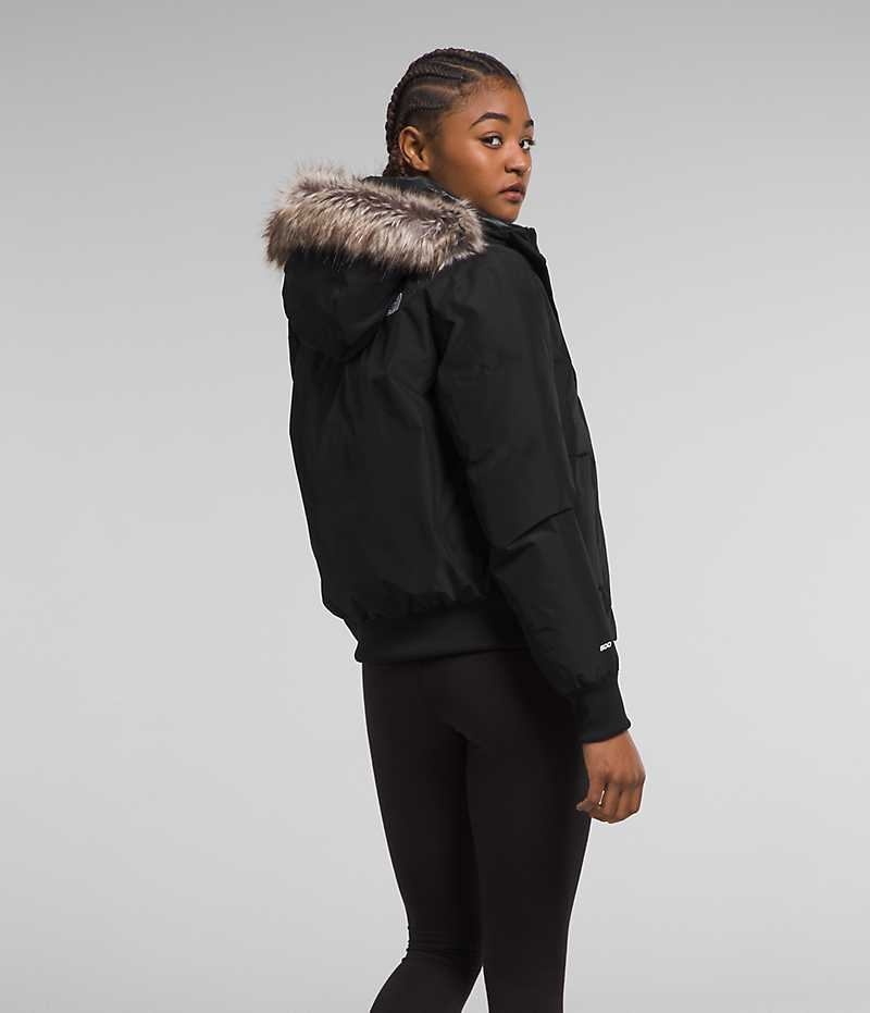 Black The North Face Arctic Women's Bomber Jacket | MALAYSIA EPJACS