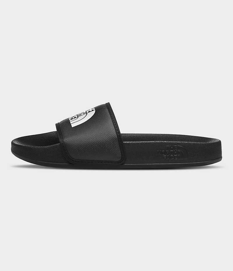 Black The North Face Base Camp III Boys\' Slides | MALAYSIA WTQMHX