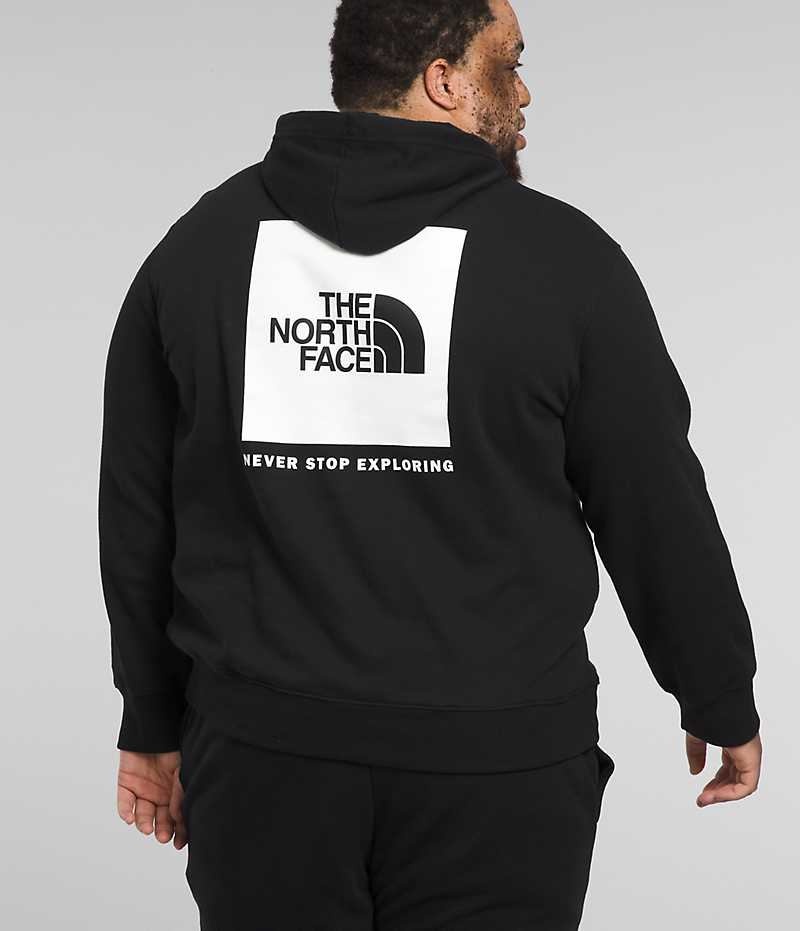 Black The North Face Big Box NSE Pullover Men\'s Hoodie | MALAYSIA UMPNCY