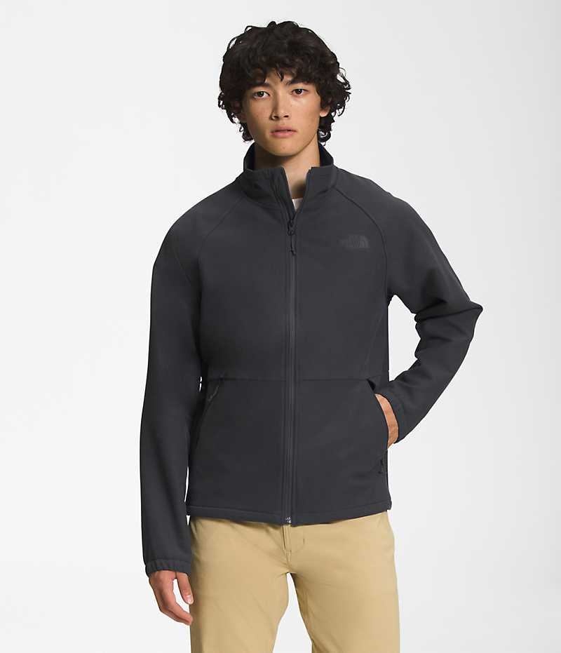 Black The North Face Camden Men\'s Softshell Jacket | MALAYSIA VWKBHP