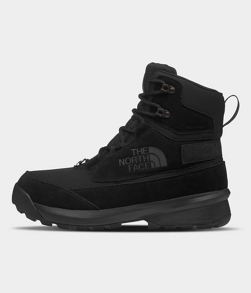 Black The North Face Chilkat V Cognito Waterproof Men\'s Winter Boots | MALAYSIA QSRHPX