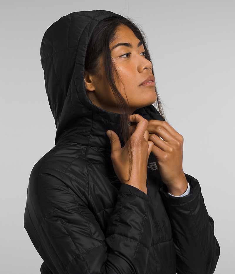 Black The North Face Circaloft ¼-Zip Pullover Women's Puffer Jacket | MALAYSIA WIBRPC