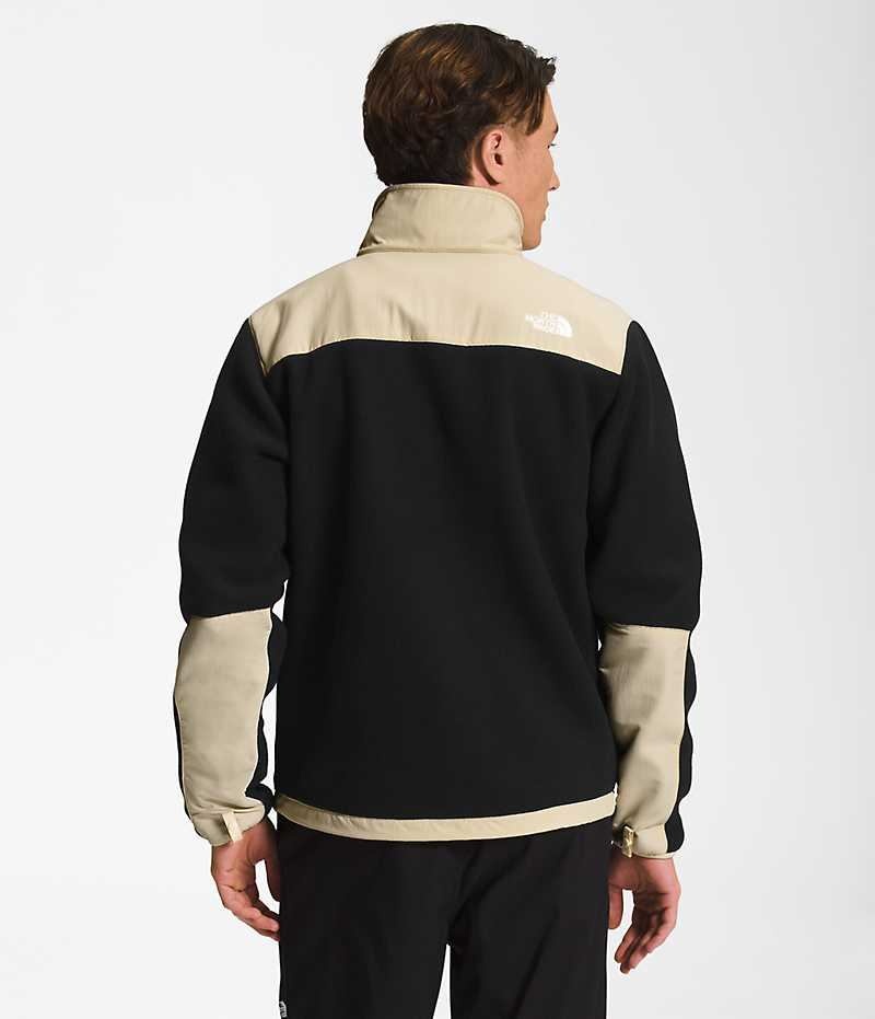 Black The North Face Denali Men's Fleece Jacket | MALAYSIA MEDSRB