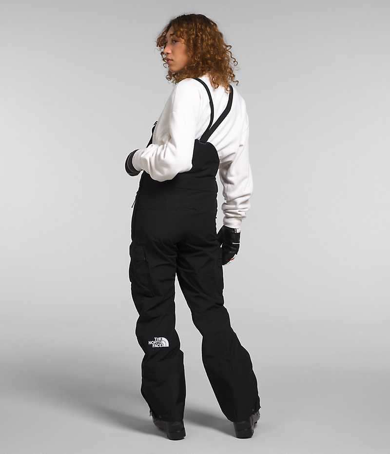 Black The North Face Dragline Women's Bib Pants | MALAYSIA NTQRLD