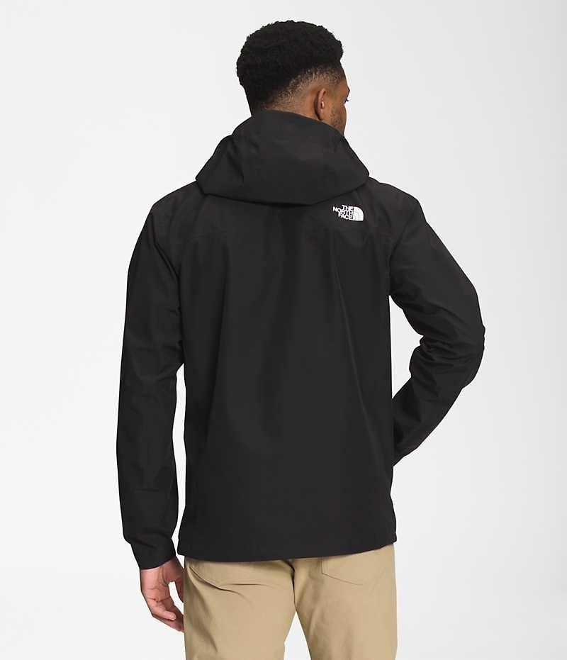 Black The North Face Dryzzle FUTURELIGHT™ Men's Rain Jacket | MALAYSIA DEPAFN