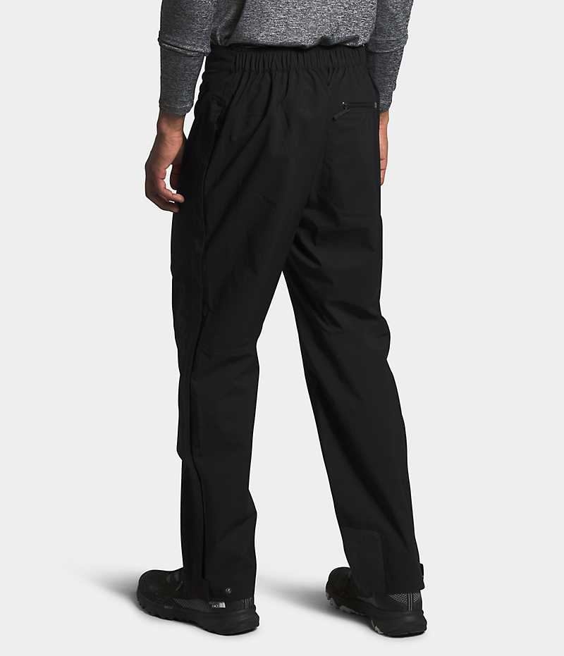 Black The North Face Dryzzle FUTURELIGHT™ Full-Zip Men's Rain Pants | MALAYSIA DEGOCL