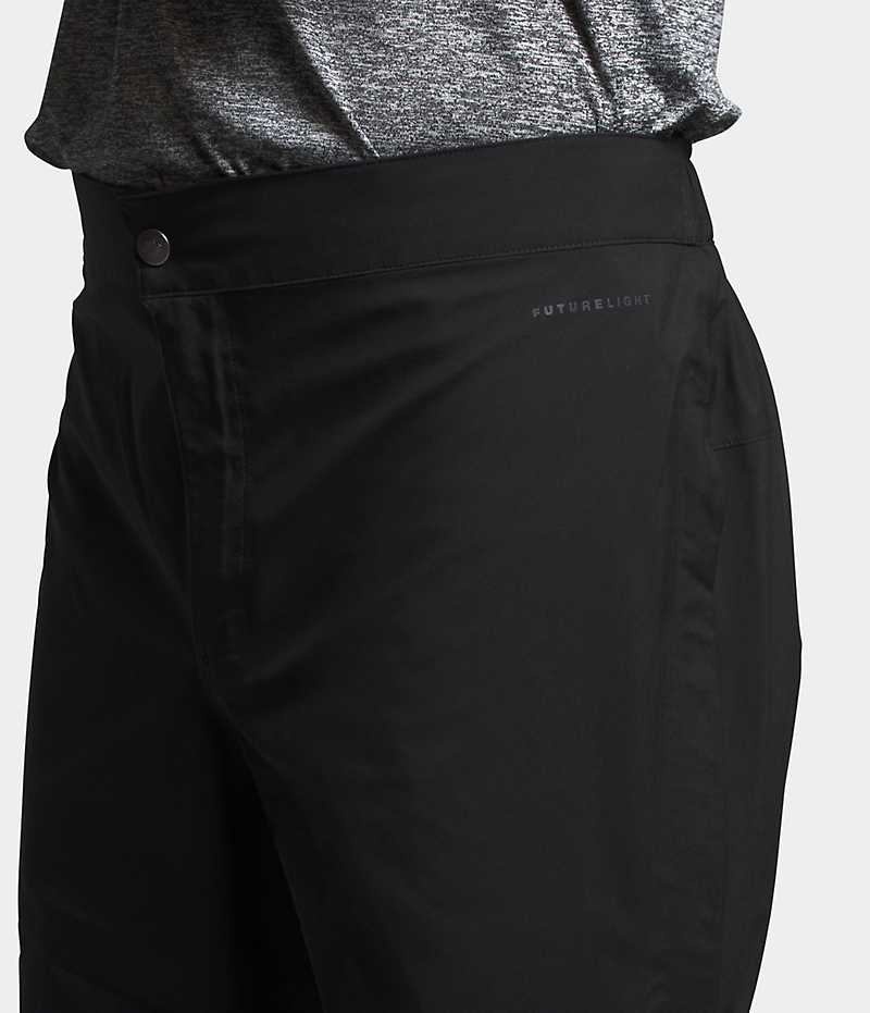 Black The North Face Dryzzle FUTURELIGHT™ Full-Zip Men's Rain Pants | MALAYSIA DEGOCL