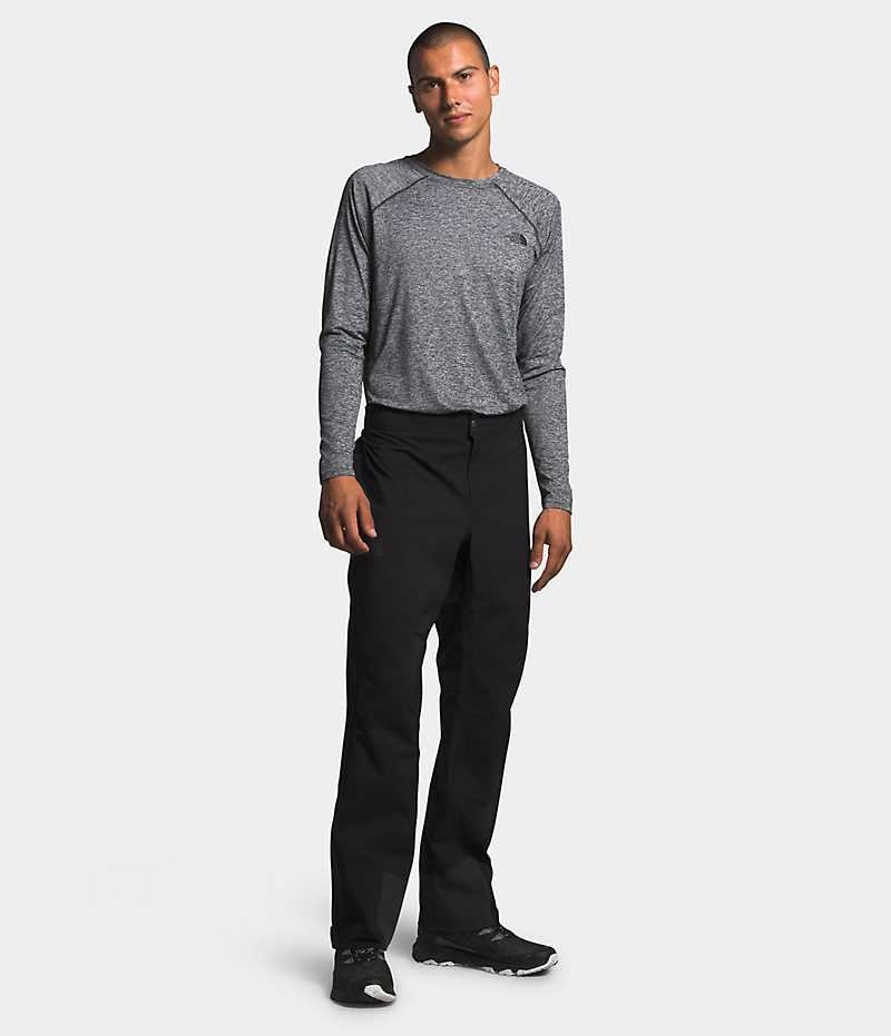 Black The North Face Dryzzle FUTURELIGHT™ Full-Zip Men\'s Rain Pants | MALAYSIA DEGOCL