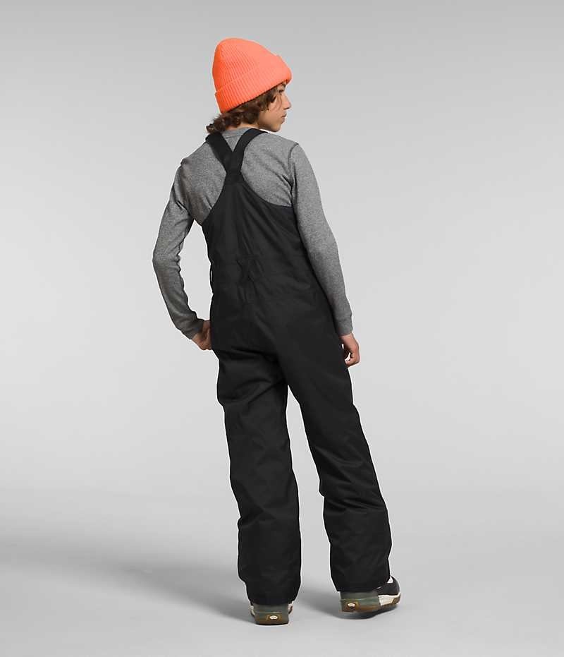 Black The North Face Freedom Insulated Boys' Bib Pants | MALAYSIA AYMTUL