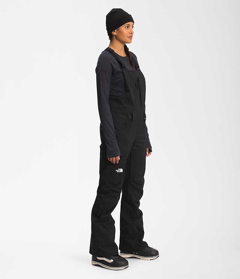 Black The North Face Freedom Insulated Women's Bib Pants | MALAYSIA TXEPUV