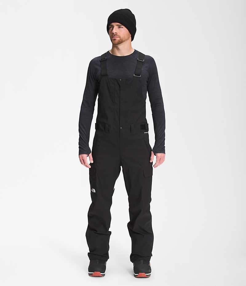 Black The North Face Freedom Men\'s Bib Pants | MALAYSIA NEUFHY