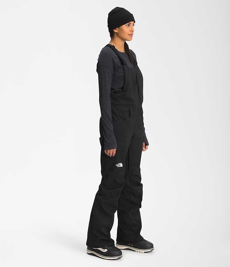 Black The North Face Freedom Women's Bib Pants | MALAYSIA DYKTUO