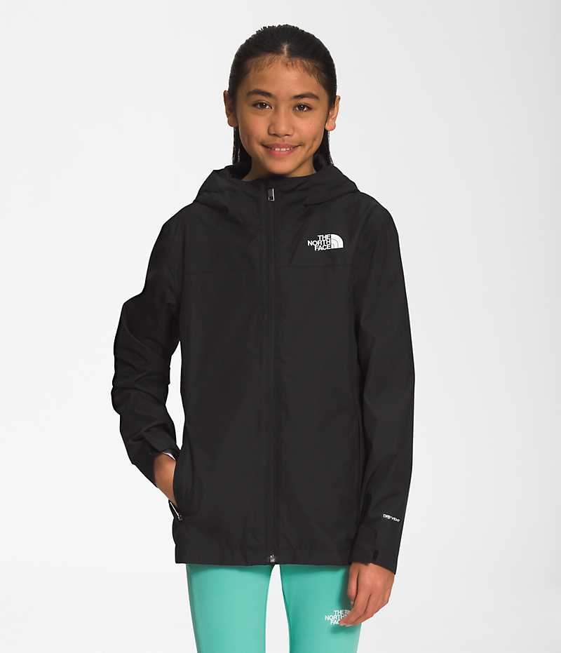 Black The North Face Genessee Mix and Match Shell Girls\' Softshell Jacket | MALAYSIA GOAZLE