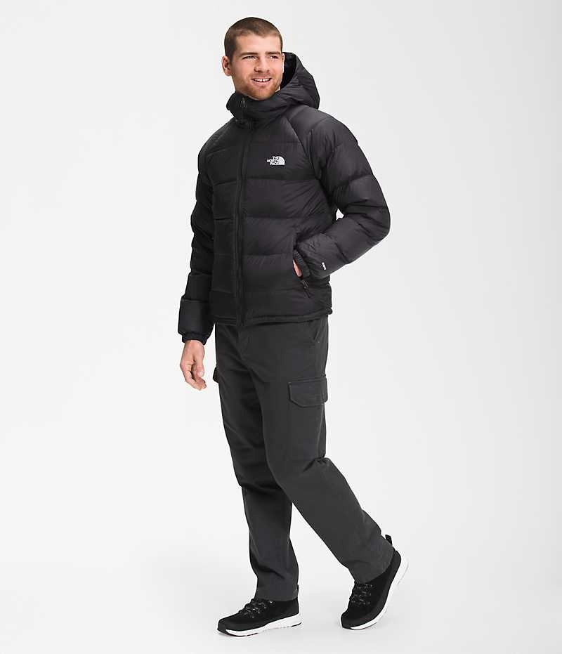 Black The North Face Hydrenalite™ Hoodie Men's Puffer Jacket | MALAYSIA VCIDGE