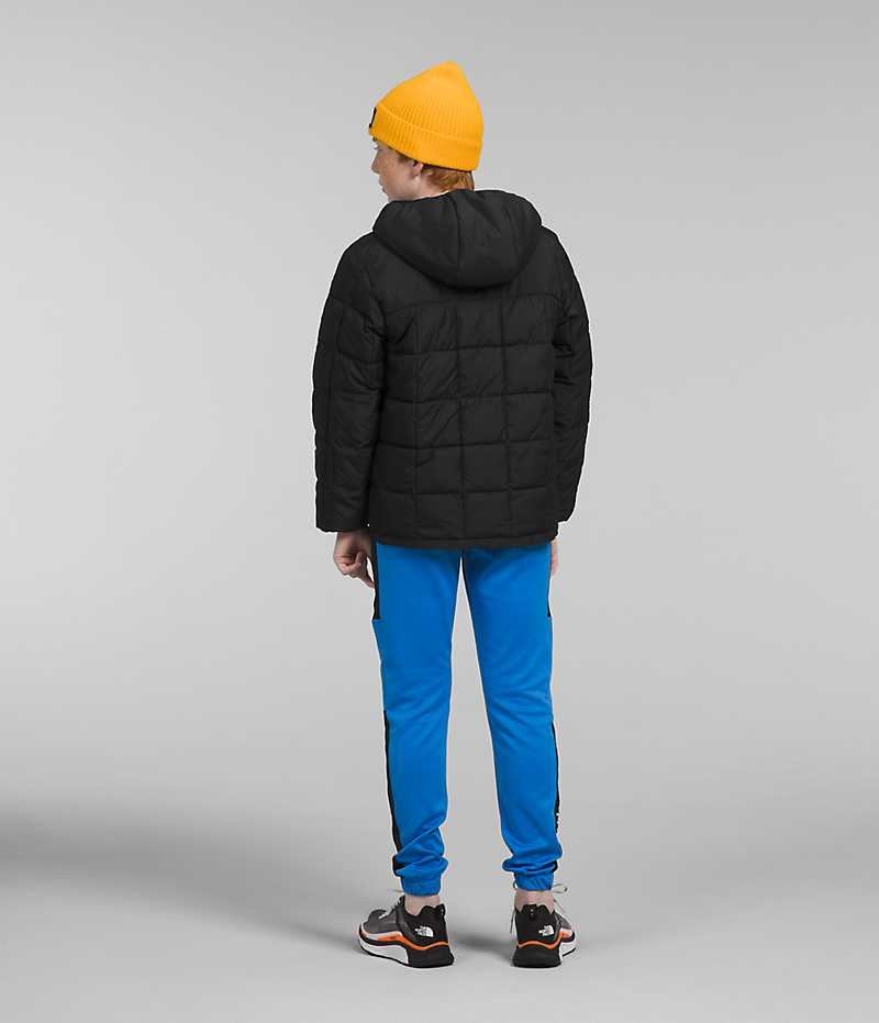 Black The North Face Lhotse Boys' Puffer Jacket | MALAYSIA EYPCHU