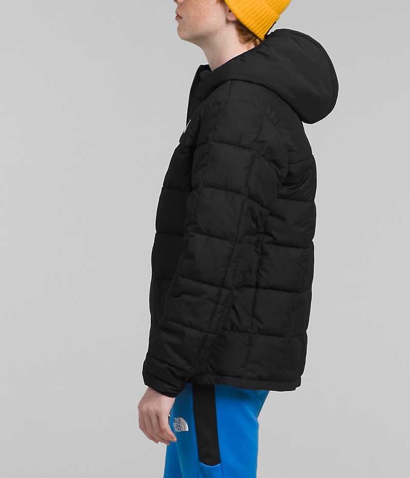 Black The North Face Lhotse Boys' Puffer Jacket | MALAYSIA EYPCHU