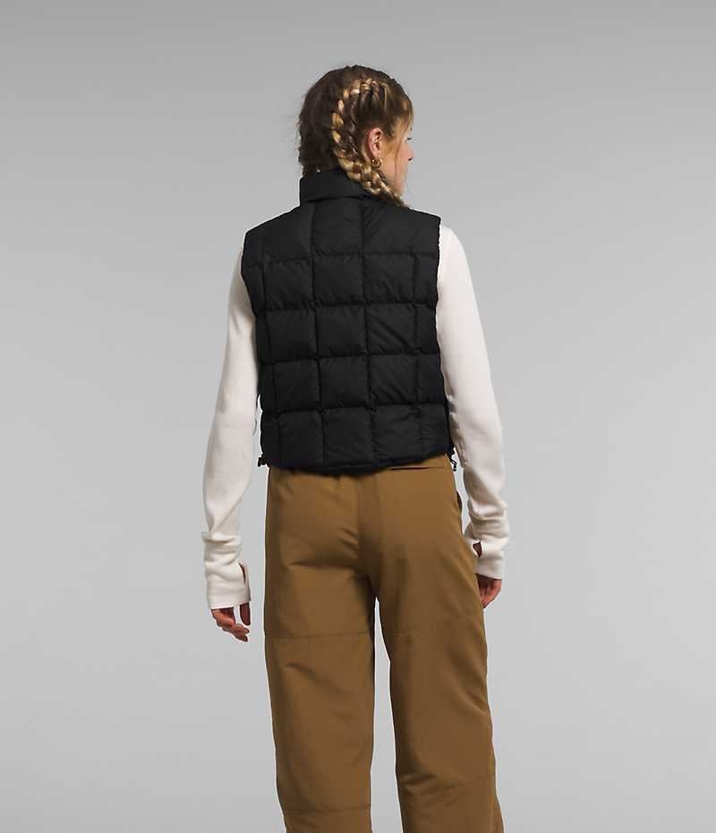 Black The North Face Lhotse Reversible Women's Vest | MALAYSIA CAFEHZ