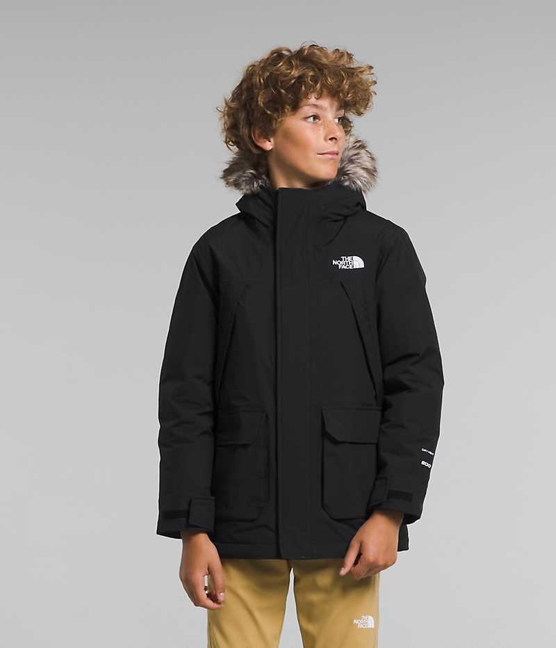 Black The North Face McMurdo Boys\' Coat | MALAYSIA JUHZNQ