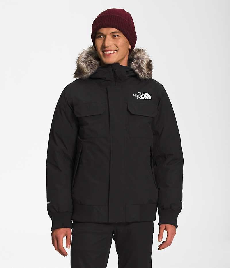 Black The North Face McMurdo Men\'s Bomber Jacket | MALAYSIA XIOMSE