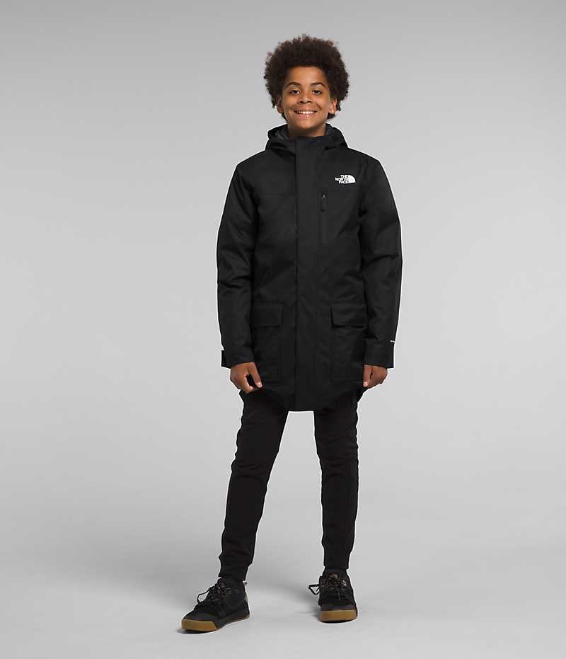 Black The North Face North Triclimate® Boys\' Puffer Jacket | MALAYSIA FOYTNV