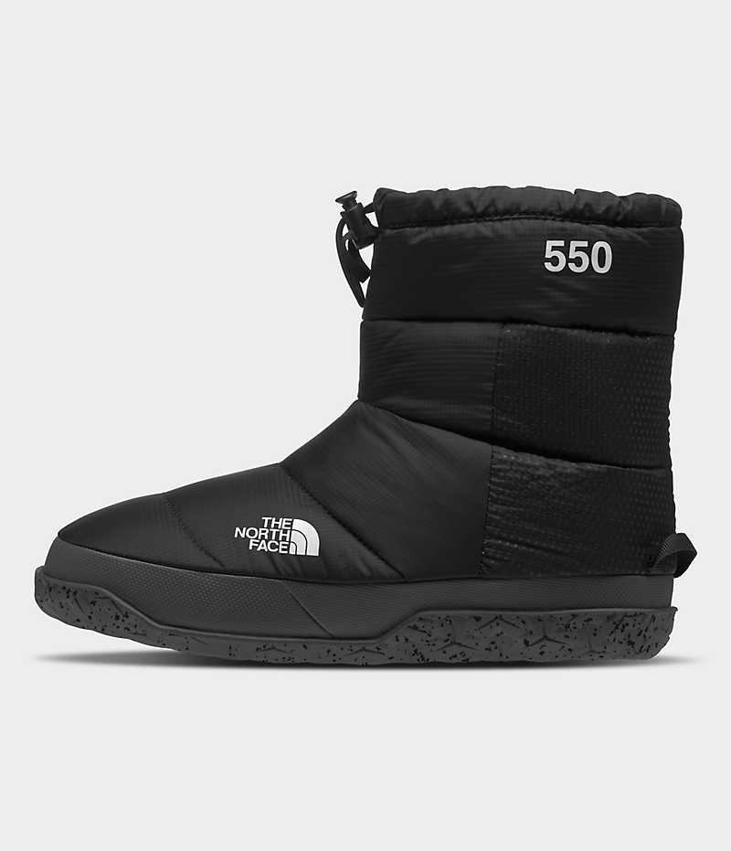 Black The North Face Nuptse Après Men\'s Winter Boots | MALAYSIA ZDMIES