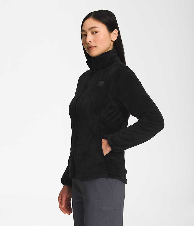 Black The North Face Osito Women's Fleece Jacket | MALAYSIA IYXALF