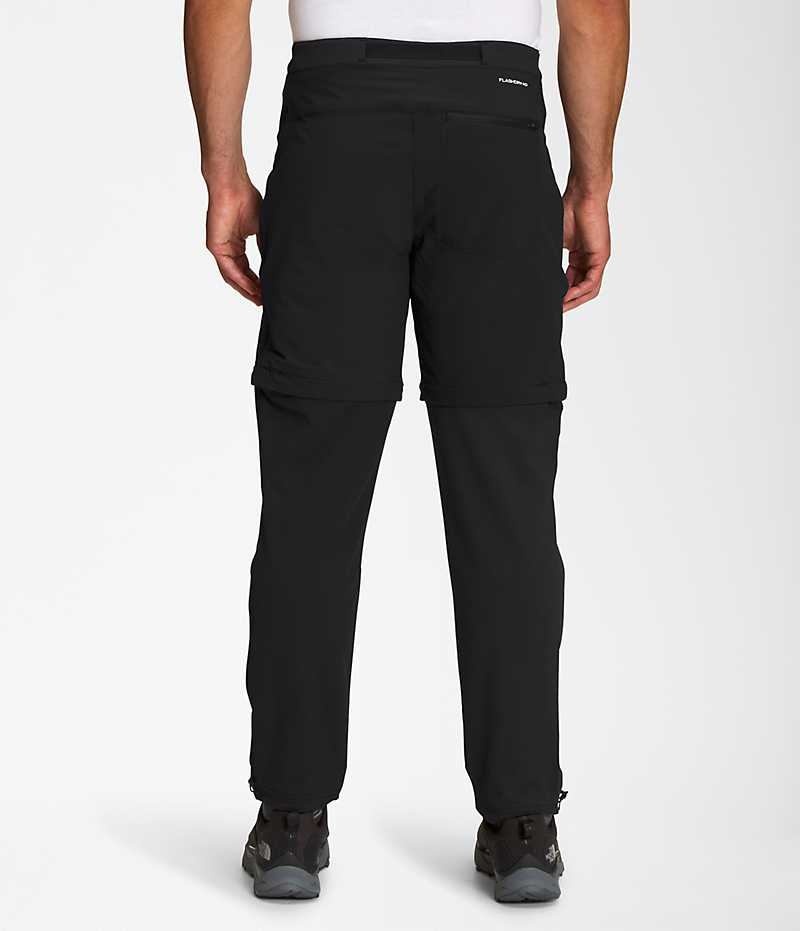 Black The North Face Paramount Pro Convertible Men's Pants | MALAYSIA JIYZWF