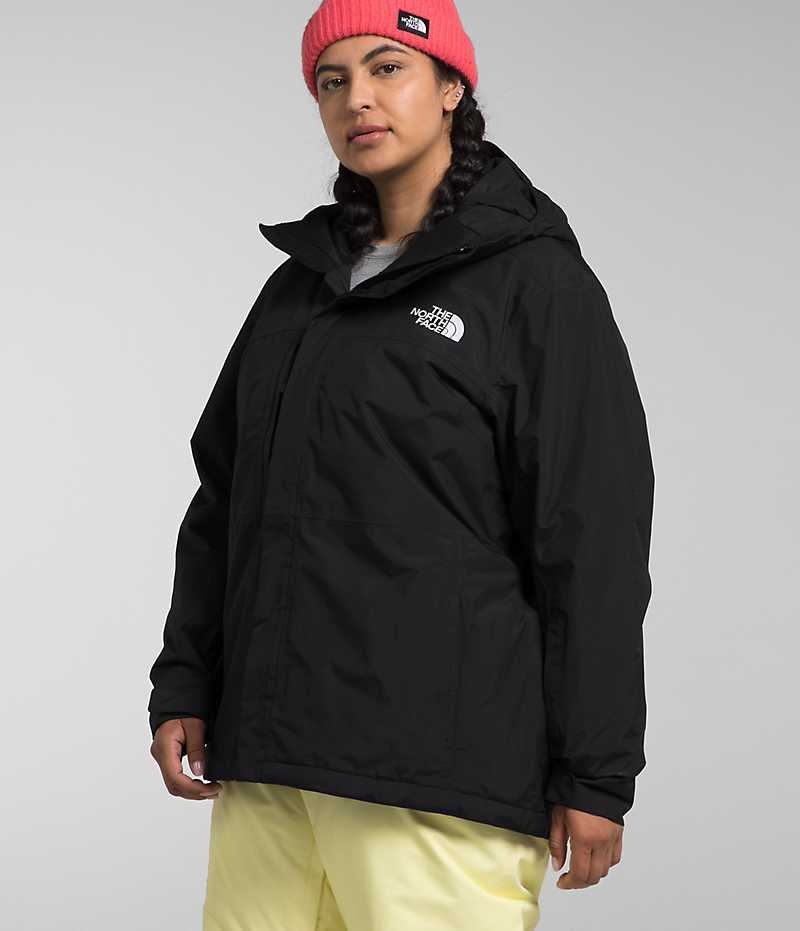 Black The North Face Plus Freedom Women's Insulated Jacket | MALAYSIA OVXJEB