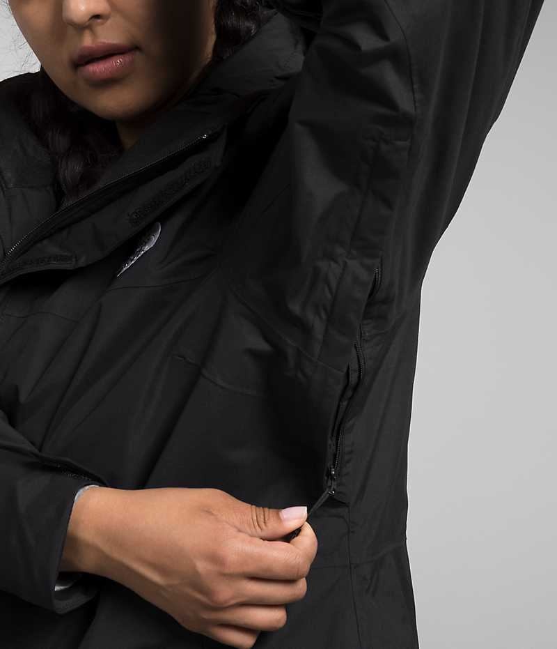 Black The North Face Plus Freedom Women's Insulated Jacket | MALAYSIA OVXJEB