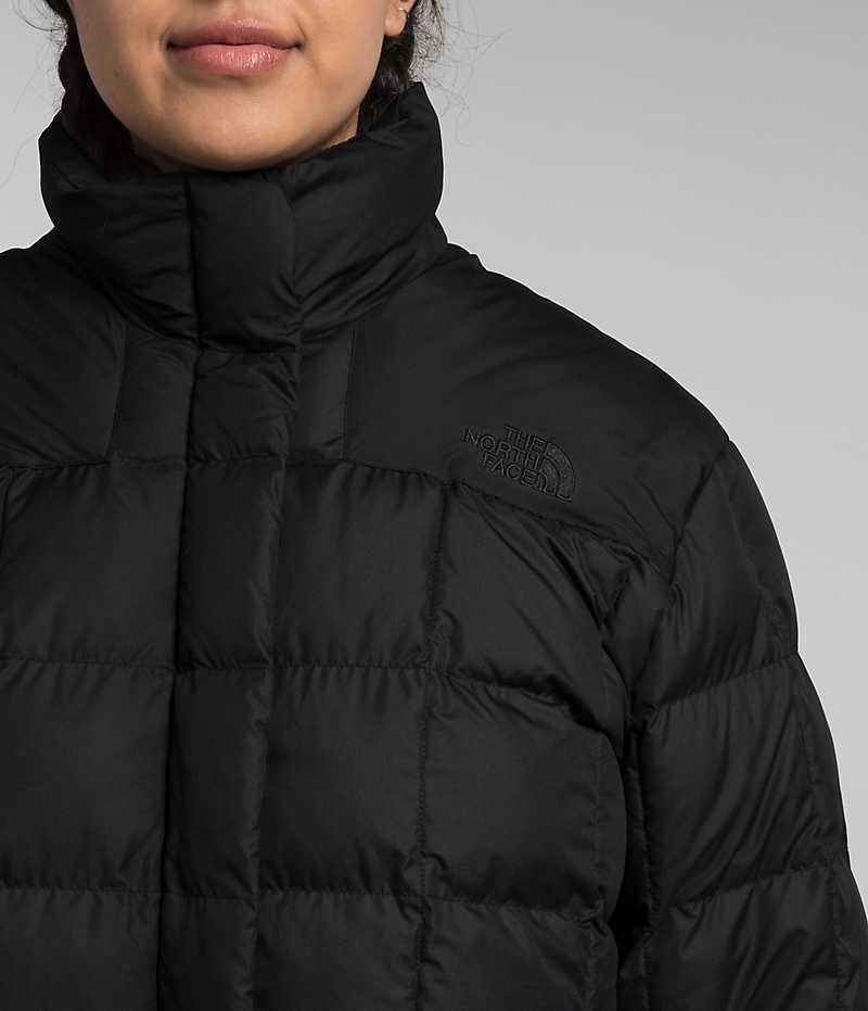 Black The North Face Plus Lhotse Reversible Women's Puffer Jacket | MALAYSIA ZWAPRV